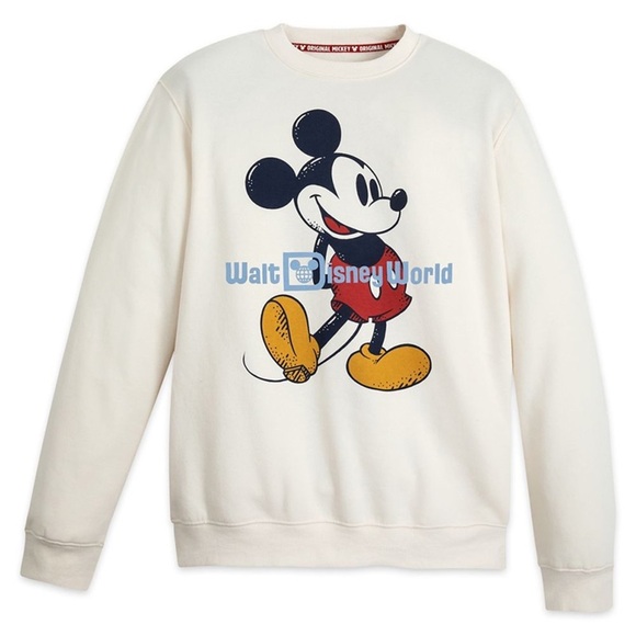 Disney Sweaters - Disney Parks Walt Disney World Cream Sweatshirt Pullover
